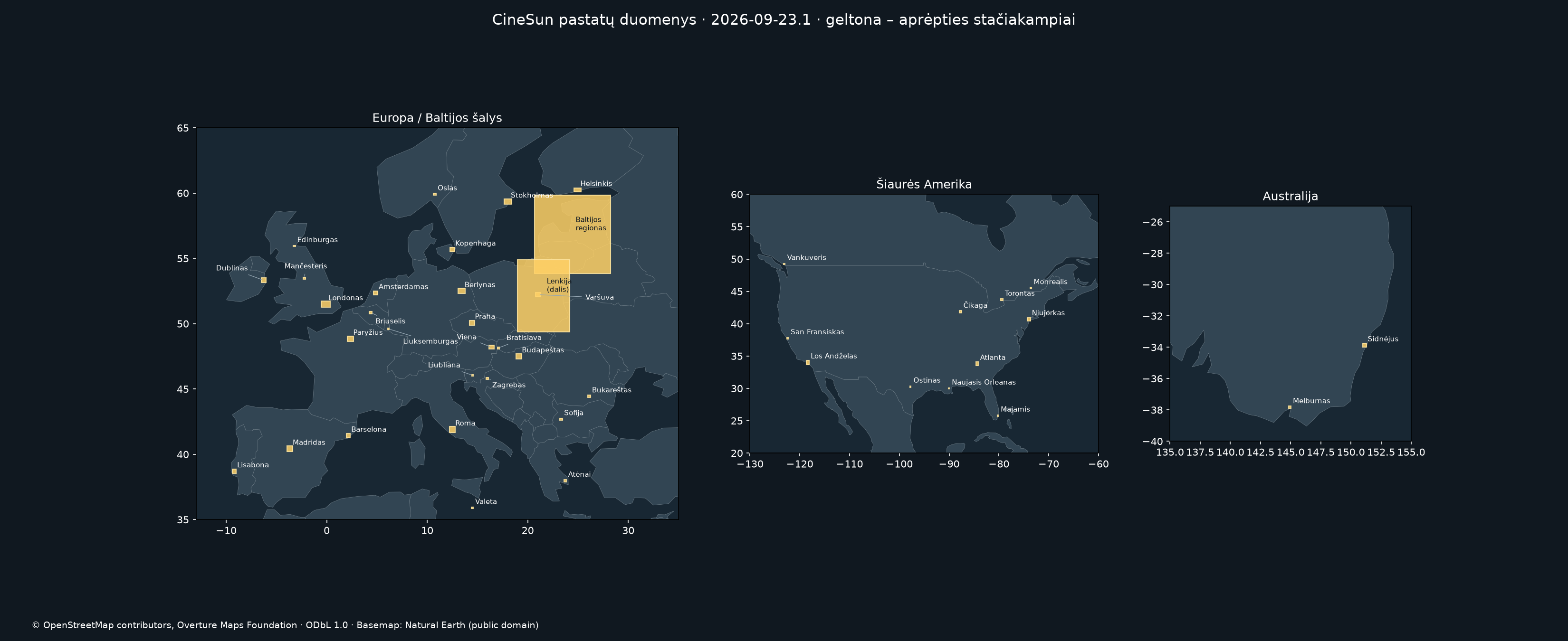 Coverage map